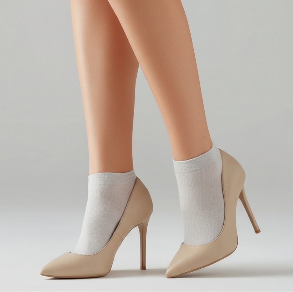 LITA by Ciara  Solid Point Toe Pump in Sand NWT EU 40 US 9.5 - Picture 10 of 11